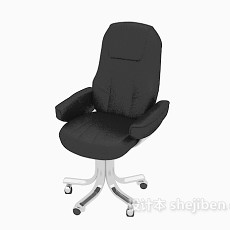舒适靠背电脑椅3d模型下载