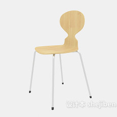 简约现代椅3d模型下载