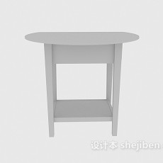 家居边桌3d模型下载