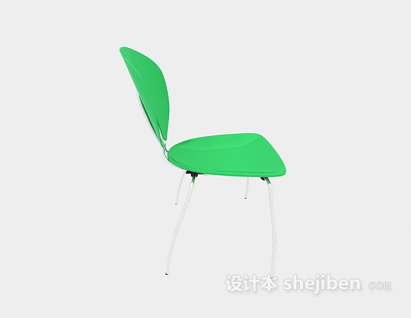 简约绿色休闲椅