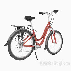 脚踏车3d模型下载