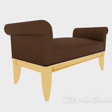 单人沙发座椅3d模型下载