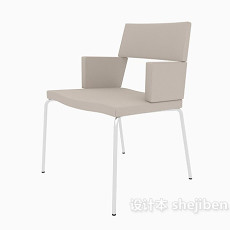 简约现代休闲椅3d模型下载