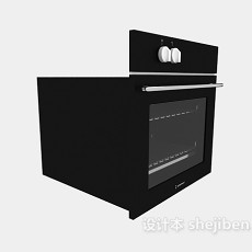家用烤箱3d模型下载