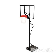 篮球框3d模型下载