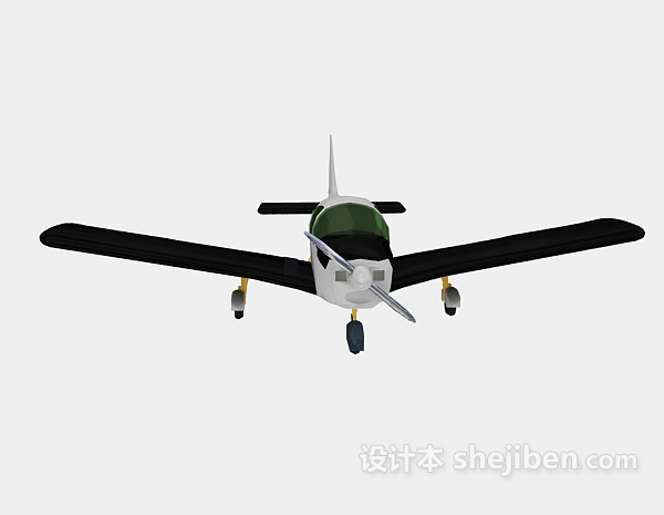 现代风格catia飞机3d模型下载