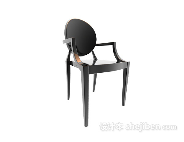 太师椅3d模型