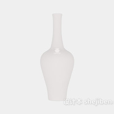 新中式花瓶3d模型下载