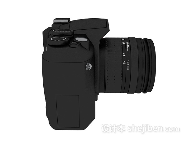 设计本照相机3d模型下载