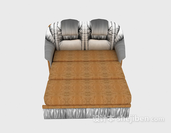 免费折叠沙发3d模型下载