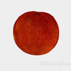 桃子水果食品3d模型下载