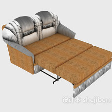折叠沙发3d模型下载