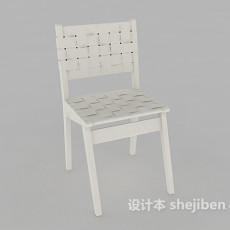 编织椅子3d模型下载
