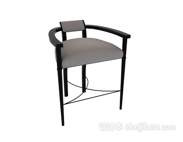 设计本中式椅子3d模型下载