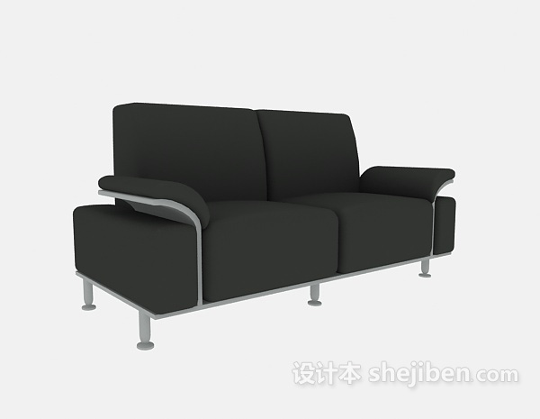 办公沙发12套（含材质）3d模型下载