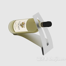 酒瓶3d模型下载