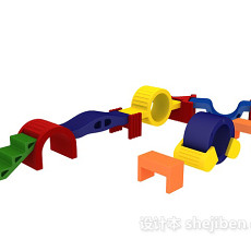 儿童组装玩具3d模型下载