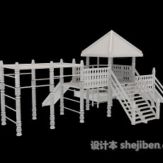 室内儿童游乐场3d模型下载