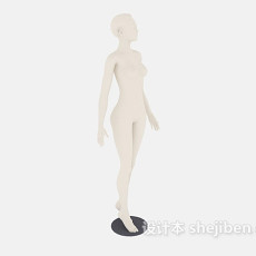 裸体人物3d模型下载