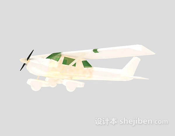 白色飞机模型-小型飞机24套