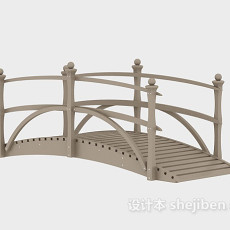 木桥3d模型下载