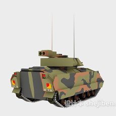豹2a6主战坦克3d模型下载