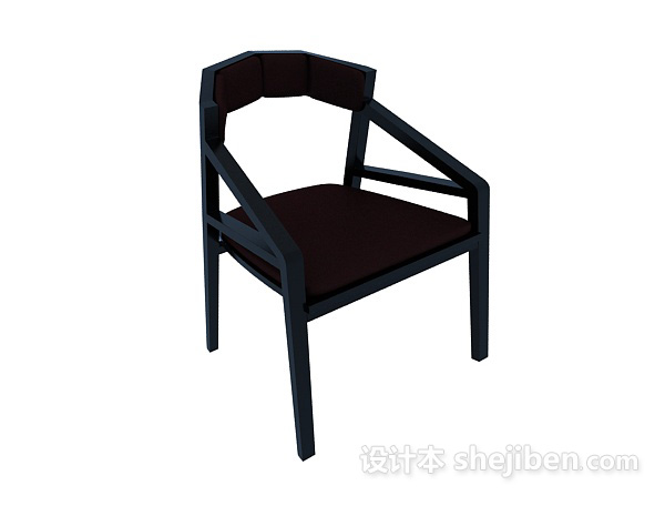 新中式风格3d椅子模型下载