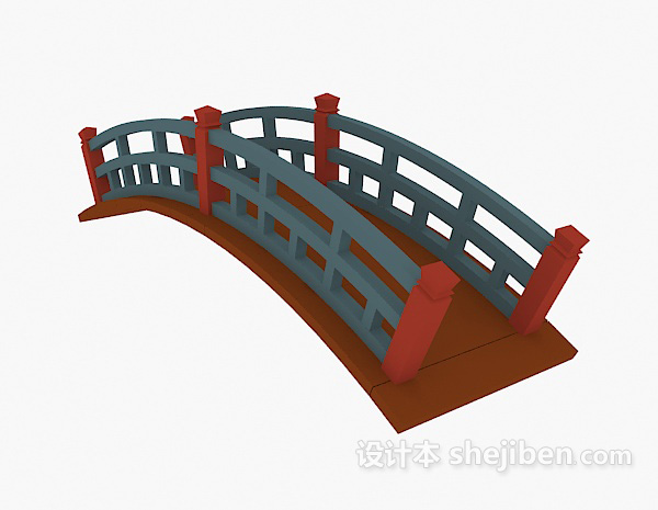 小桥3d模型下载