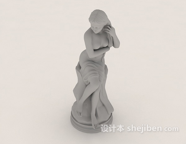 女性艺术人体石膏雕像模型