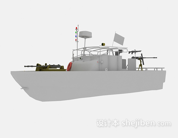 设计本战舰、军舰max-军事仿真3d模型下载
