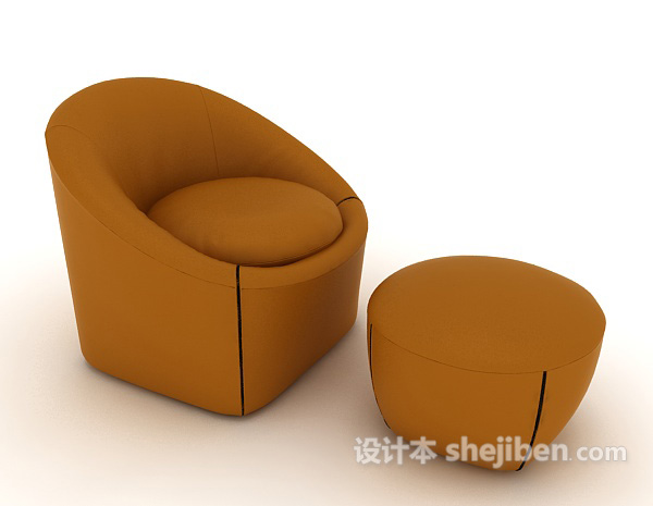 组合沙发三维模型
