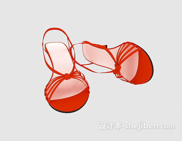 设计本鞋子3d模型下载