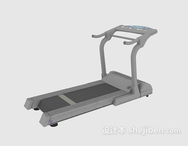 商用跑步机3d模型下载