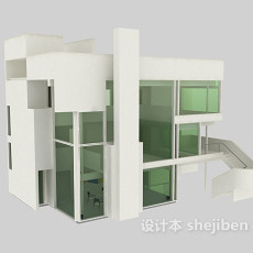 现代建筑3d模型下载
