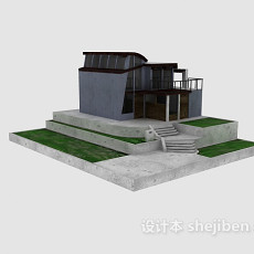 别墅3d模型下载