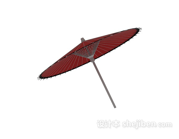 太阳伞3d模型下载