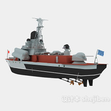 军舰3d模型下载