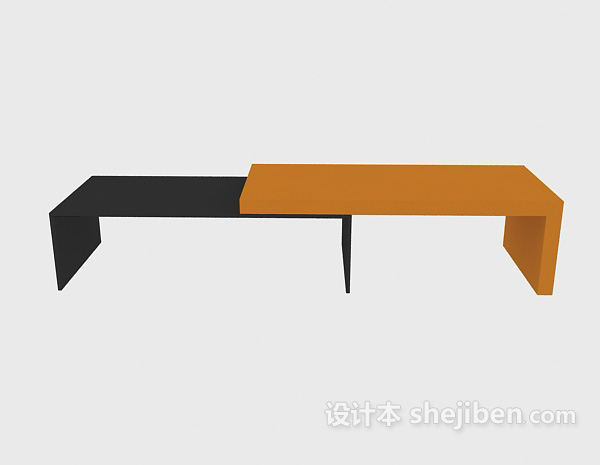 现代风格凳子3d模型下载