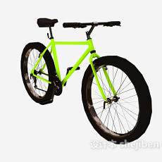 自行车陈设品3d模型下载