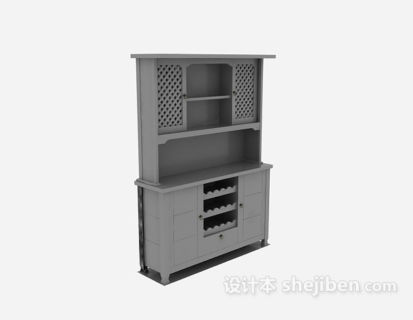 古典中式酒柜3D模型63