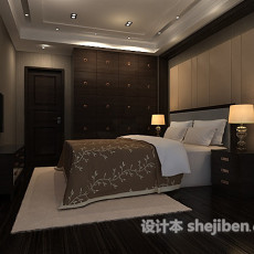室内卧室3d模型下载