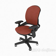 现代时尚办公椅3d模型下载