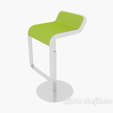 时尚现代吧台椅3d模型下载