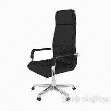 公司黑色办公椅3d模型下载