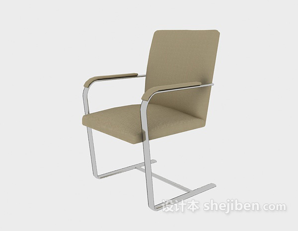扶手家居椅子3d模型下载