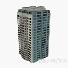高楼建筑3d模型下载