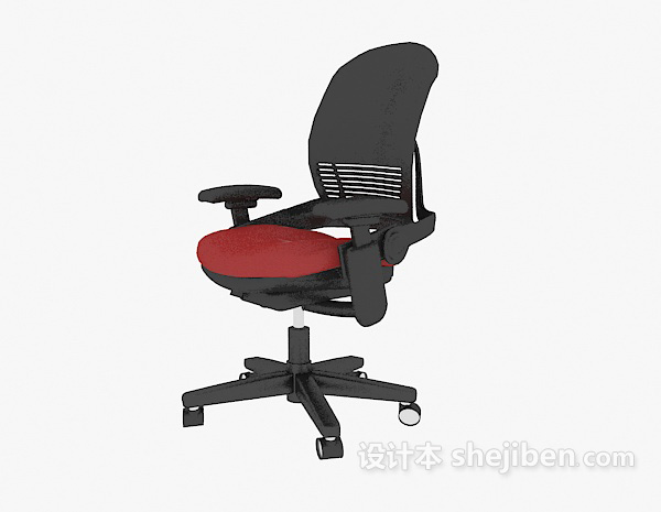 办公室椅子3d模型下载