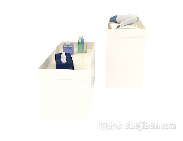 浴室柜3d模型下载