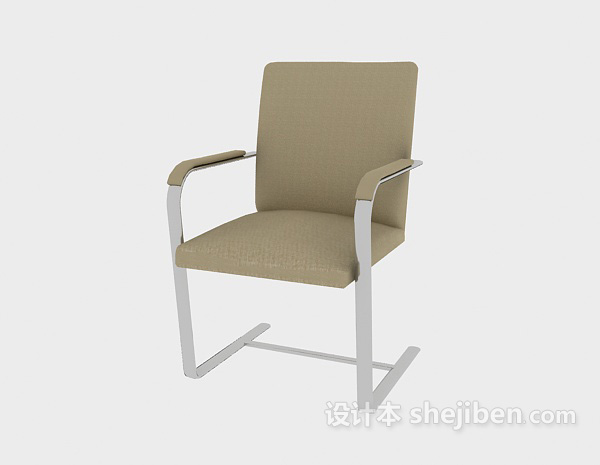 免费扶手家居椅子3d模型下载