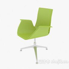U型办公椅子3d模型下载